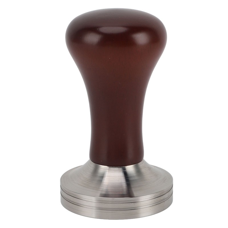 Coffee Tamper with Wooden Handle Easy To Operate Outstanding Extraction