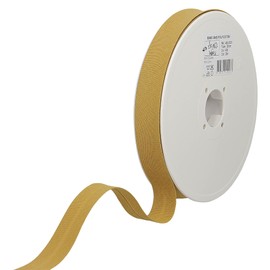 Les Petits Rubans Bias Binding - 20mm Wide Folded 10mm 25m Roll 50% Cotton 50% Polyester Border for Sewing Banner Upholstery Furniture Piping Clothing Blankets