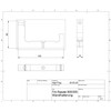 Wall Mount for Fritz Repeater 6000/3000 - Two-Piece Set with