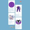 Kids Wetsuit 2.5mm Neoprene Long Sleeve Soft Elastic Thermal Toddler