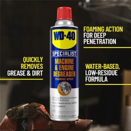 WD-40 Specialist Machine & Engine Degreaser Foaming Spray, 18 OZ