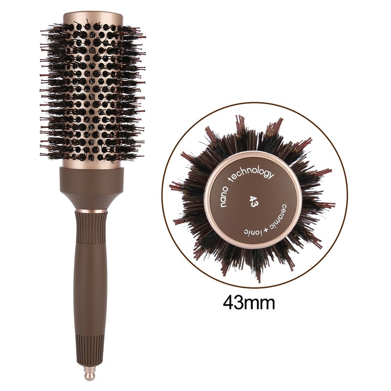 High quality Anion Anti static Round Hair Comb Salon Styling