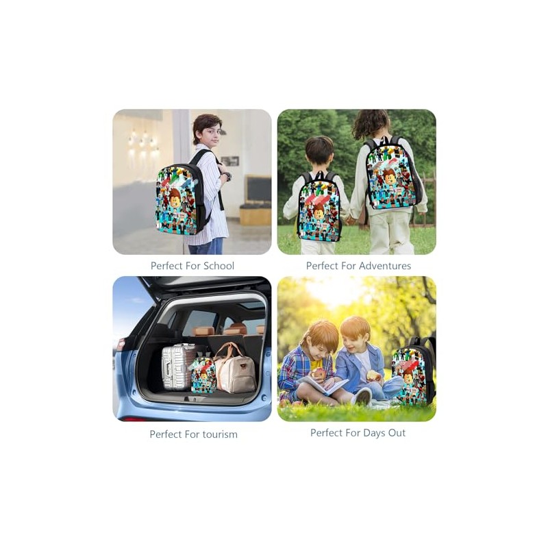 Robo Lox Backpack for Nursery, Cartoon Backpack for Girls and