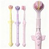 Mluyeri 3-Sided Toothbrush Set, 7.4 Inch, 360 Degree Cleaning, 3