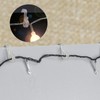 50 Pcs Gutter Hooks,Mini Plastic Outdoor Christmas Lights Hanging Hooks