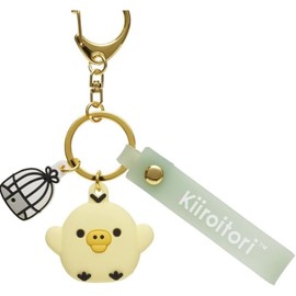 AB26503 Rilakkuma Mascot Key Chain Kiiroitori, yellow bird (kiiroitori)