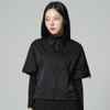 Women's Golf Windbreaker Short Sleeve Zip Up Anorak Golf Wear