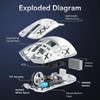 ATTACK SHARK X11 Lightweight Gaming Mouse PAW3311 Optical Sensor 5