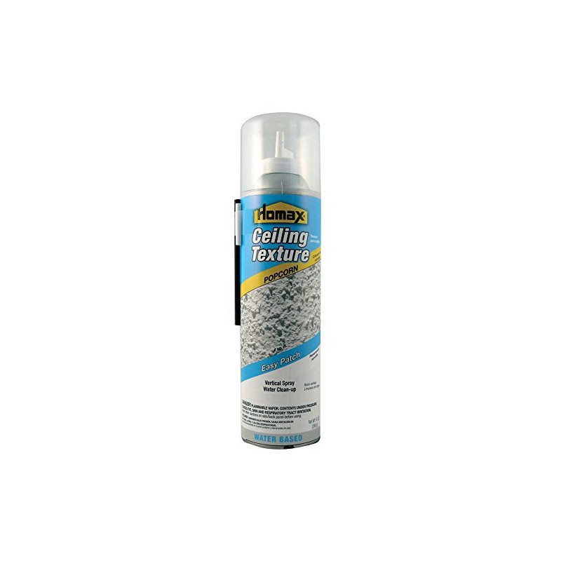 Homax Easy Patch Aerosol Ceiling Texture, Popcorn, 14 oz