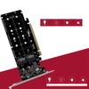 WANGCL 4 in 1 NVME PCIE Adapter M.2 M-Key to