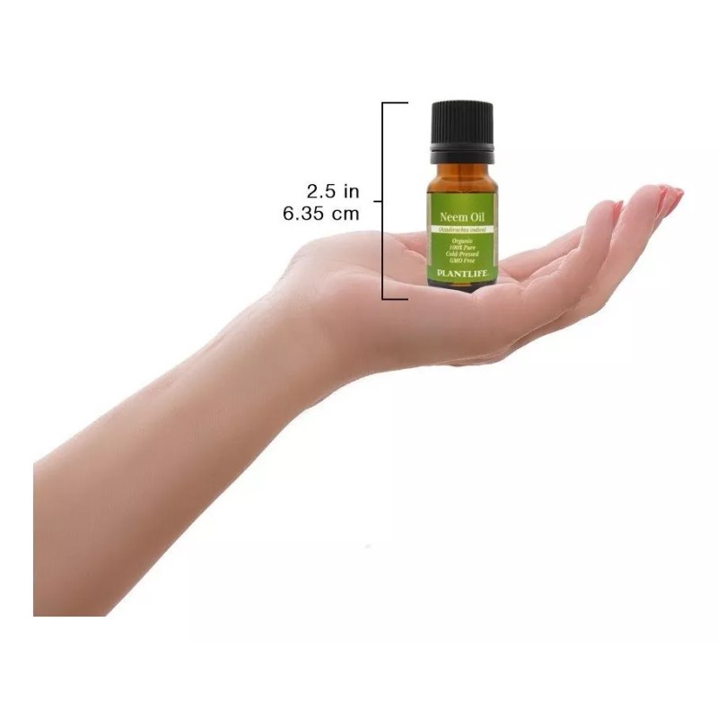 Plantlife Aceite De Neem Orgánico 100% Puro Aceite Base Pren