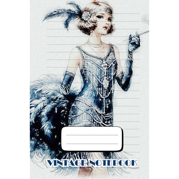 Vintage Notebook: Graph & Lined Double Paper | Versatile Writing