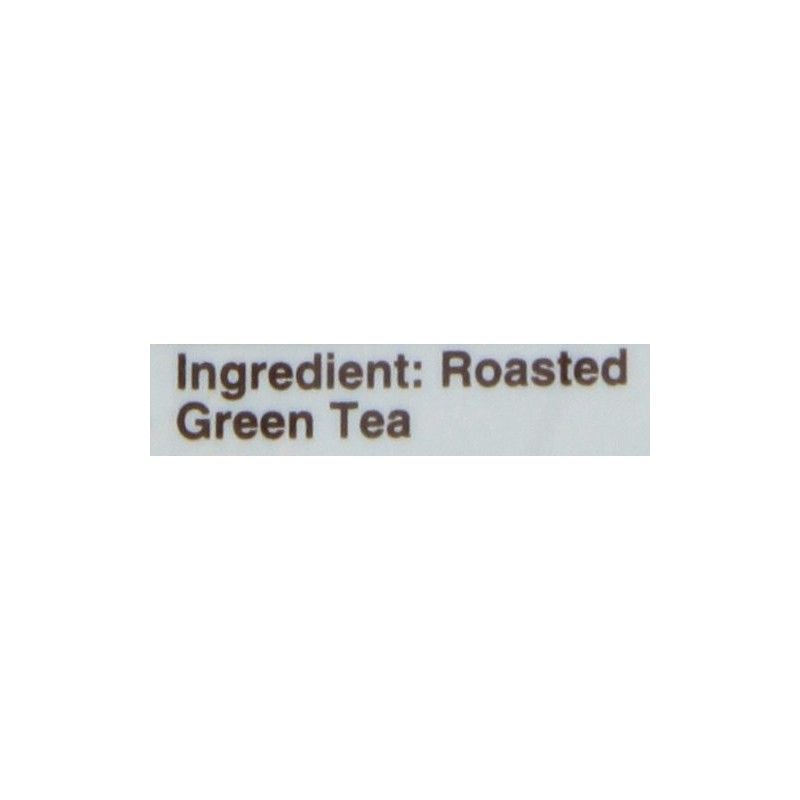 Loose Green Tea Hoji-Cha té verde tostado, bolsa de 100
