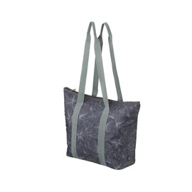 alfi ISO Shopper 17 Litre Floral Sustainable Thermal Cooler Bag Made from Recycled PET Bottles, Insulated Shopping Bag for Shopping, Swimming Pool, Sauna, Insulated Bag, Flexible, Washable