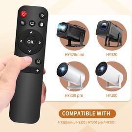Hy300 Projector Remote Control For Xgody | Hy300 Remote Compatible With Gaimoo Proiector | Projector Control Universal