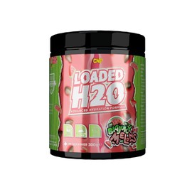 CNP Professional Loaded H20 Advanced Hydration Formula with Potassium, Sodium & Chloride for Electrolyte Balance. 20 Servings, 300g 5 Mouth-Watering Flavours (300g, Big Juicy Melons)