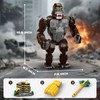 Ubrixmen King Kong vs Godzilla Building Set with Battle Axe,