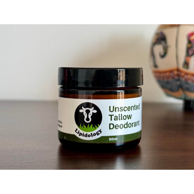 Organic Tallow Deodorant, Unscented, 75 g
