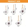 5-Piece Paint Brush Set,Paint Brush Set Decorating,Pro Angled Paint Brush,