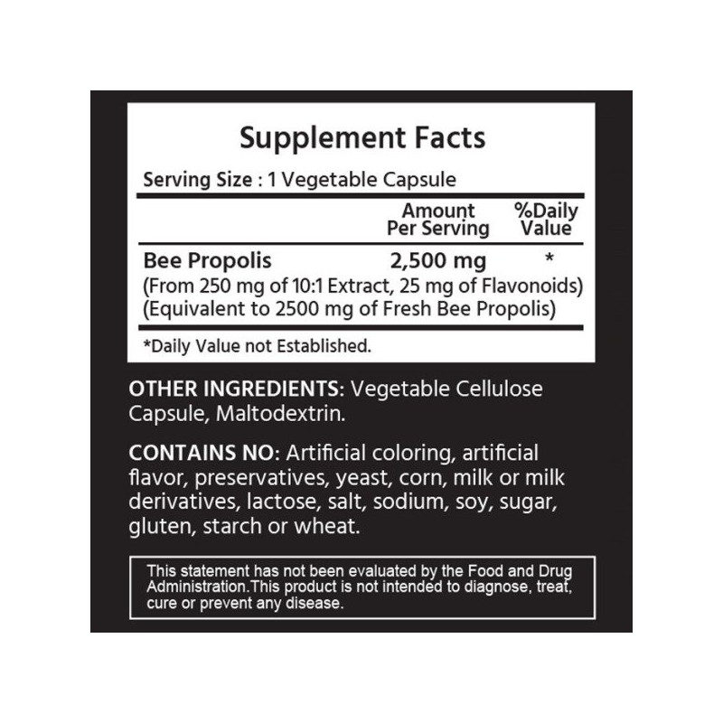 마이라이프 퓨어 프로폴리스 2500mg 120야채캡슐 MyLife Pure Propolis 2500mg 120