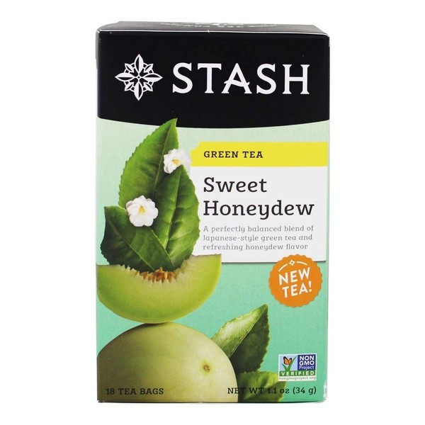 STASH TEA: Sweet Honeydew Green Tea, 18 bg