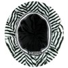 Kangol Women's Faux Fur Casual Beret Hat, Grey (herringbone)