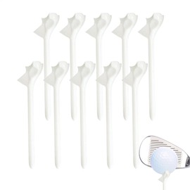Golf Ball Tees,Flight Path 3-1/4inch Golf Tees | Reduce Friction Ball Holder Longer Distance Sports Accessories for Women & Men