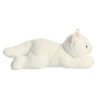 Aurora® Adorable Flopsie™ Precious White Kitty™ Stuffed Animal - Playful