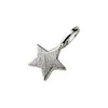 SILBERMOOS Women's Small Star Pendant 925 Sterling Silver, Sterling Silver,