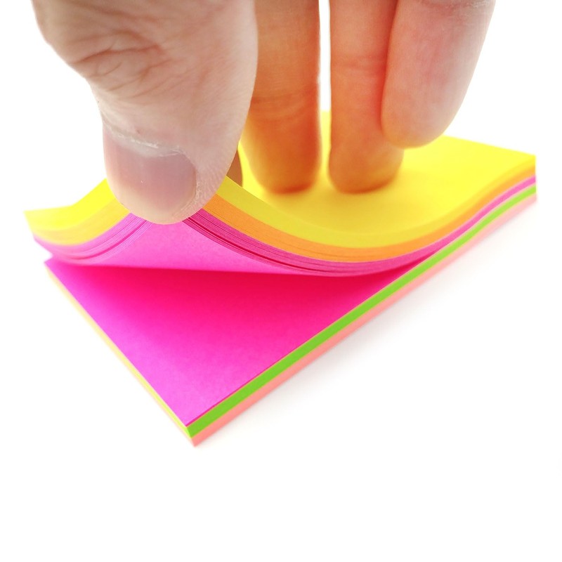 Post it Sticky Notes Bright | Multi-Coloured Sticky Pads |