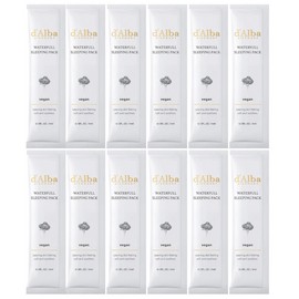 d'Alba Waterfull Vegan Sleeping Pack (4ml * 12packs)