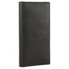 Coach 3014 Men's Long Wallet, Bi-Fold, Outlet, Leather, Black
