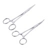Fishing Hemostat Locking Clamp Forceps Fishing Scissors Curved Tip Fish