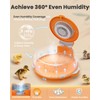15 Egg Incubator with Side Water Refill, Auto Humidity Control,