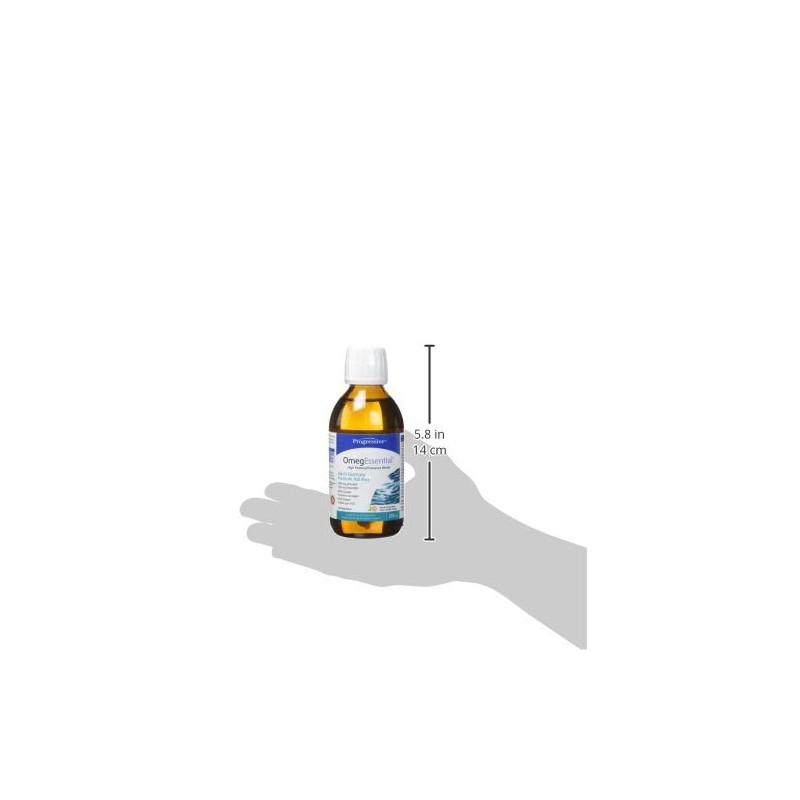 Progressive Omegessential Liquid Orange 200 milliliter Orange