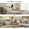 Ailuteie Pat. Pend. Long Bed Pillow for Adults and Side