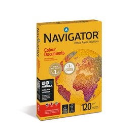 Navigator Colour Documents Paper 120gsm A4 White Ref NCD1200009 [250 Sheets]+Free Finchley Refell Pen