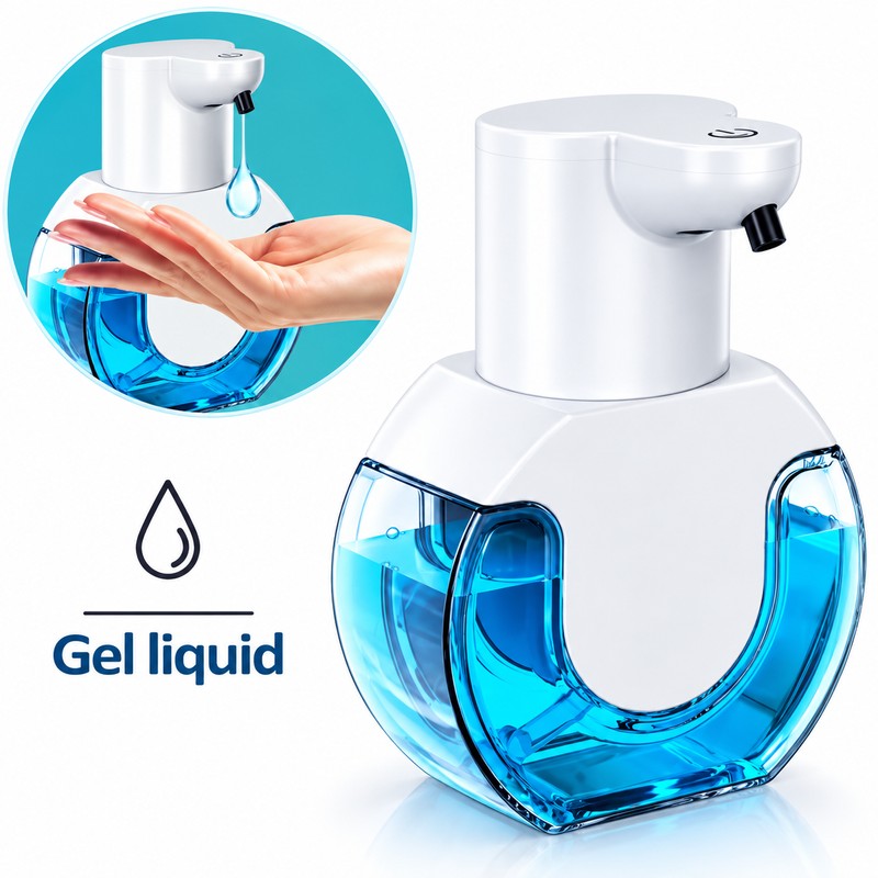 Automatic Soap Dispenser for Hands-Free Washing – 420ML 4-Level Adjustable