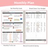 Budget Planner - Monthly Budget Book with Expense Tracker Notebook,