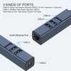 USB to Ethernet Adapter 4 Ports 100Mbps 5Gbps Aluminium Alloy