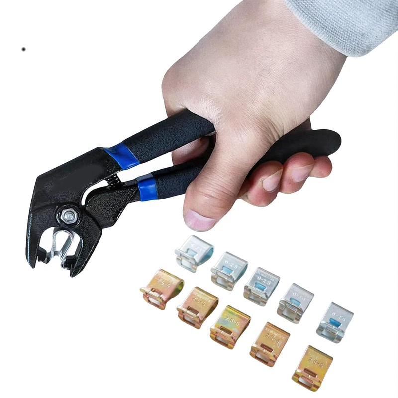 Fixing Clamps Set with Pliers,Car Body Dent Repair Fixing Clamp