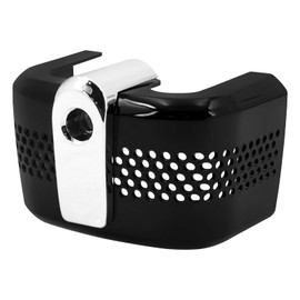 Motorcycle Ignition Coil Cover Fit for Harley Softail Fatboy Street Bob Breakout 2018-2023 (Black and Chrome)