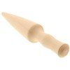 Teemando® Wooden Waffle Horn or Planting Wood for Homemade Waffle