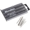 Mini Micro Drill Bit Set,20 PCS 0.3-1.6mm Shank Twist Drill