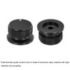 sourcing map 1 Pcs Aluminium Potentiometer Knobs, 1/4" (6mm) Universal