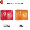 IZZE Sparkling Juice Beverage Blend, Mango, No Sugar Added, 8.4