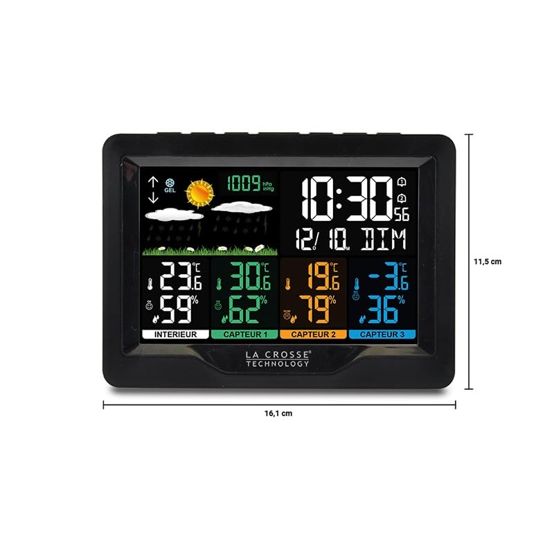La Crosse Technology - WS6204 Wireless Weather Station with 3