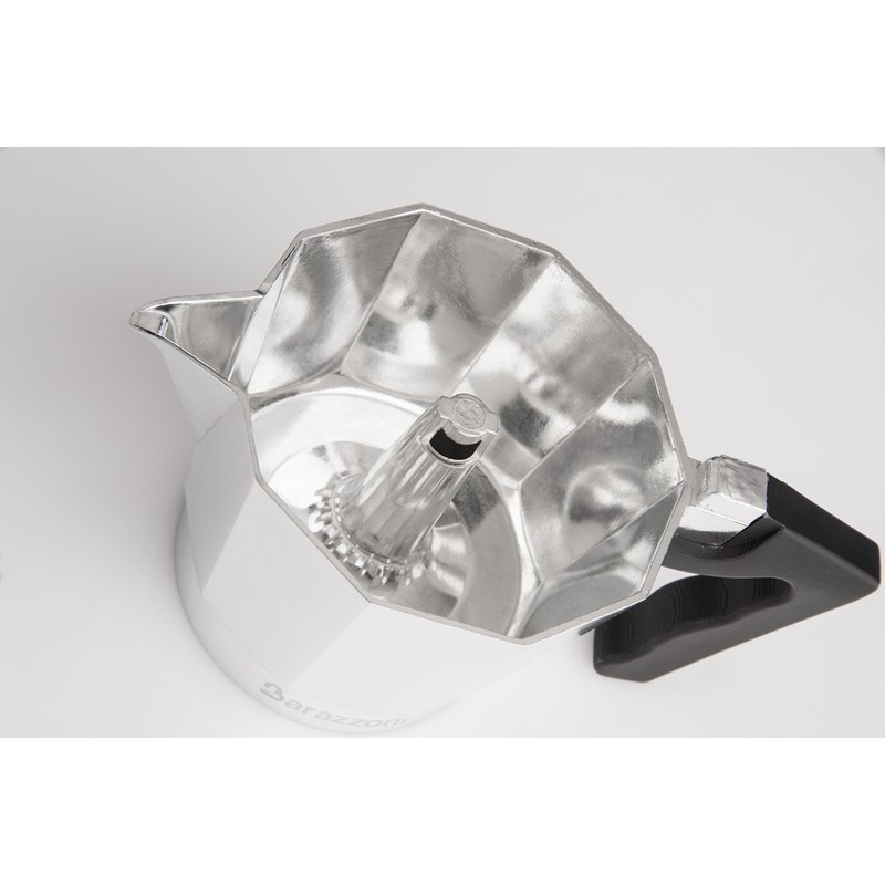 Barazzoni The Espresso Maker 3 Cups, Aluminium, Grey, 8.7 x