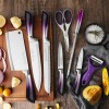 Unbranded 9 Piece Stainless Steel Kitchen Knife Block Set Chef