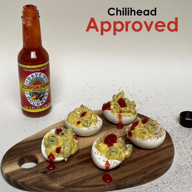 Dave's Gourmet Scorpion Pepper Hot Sauce - Extract-Free Insanely Hot